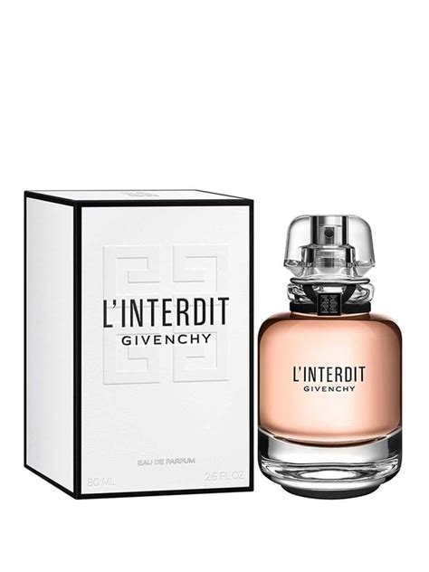 apa de parfum givenchy l'interdit femei 80 ml|parfum ultim givenchy.